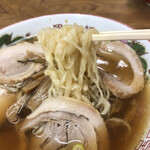 岡崎麺 - 佐野炸裂の麺。