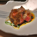 草庵秋桜 - 豊の恵 豊後牛ステーキ