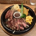 グリル アラベル - カットリブロースステーキ＆ハンバーグ