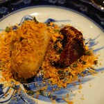 series - 白子のフリット　香港漁師風炒め