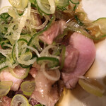 奄美鶏飯と島料理の鳥しん - 辛子を絡めるとさらに美味さが増します！