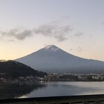 風のテラスKUKUNA - 2日め早朝の富士山