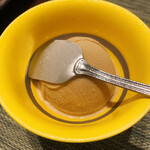 緑水亭 勝浦別館 翠海 - 黒糖シャーベット　黒糖の甘味でさっぱりと