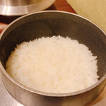 緑水亭 勝浦別館 翠海 - お釜で炊いたご飯は残さず食べました