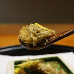 日本料理 幸庵 - 松葉ガニの加減酢ジュレがけリフトアップ