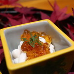 日本料理 幸庵 - 雲子の加減酢ジュレがけ