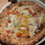 ピッツェリア エ オステリア ムギ - 半熟卵のビスマルク 1,500円。