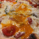 ピッツェリア エ オステリア ムギ - 半熟卵のビスマルク 1,500円。