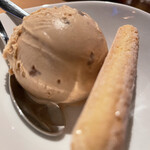 ピッツェリア エ オステリア ムギ - ジェラート マロン 300円。