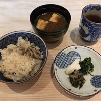 近江懐石 清元 - 飯物