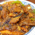 晴々飯店 - 麻婆茄子　\750