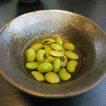 Baku shuan - お通し　（浸し豆）