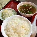 中華料理　幸莱 - 半ライスセット