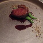 IL TEATRINO DA SALONE - 仔羊と甘長唐辛子 日向の炭（2020.9）