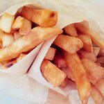 カナダキッチン - サンドイッチとフィシートのセットのポテト。