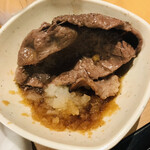 焼肉きんぐ 津島店 - 【4大名物】鬼ポンで食べる大判上ロース