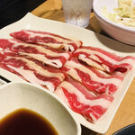 焼肉きんぐ 津島店 - 【4大名物】すき焼カルビ
                                とても美味しい〜