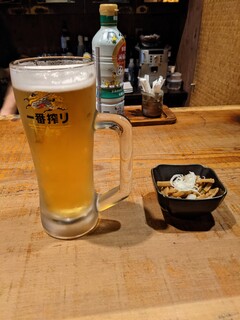 Tsukino miyako - 生ビール