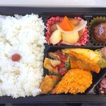 仲見世 - 料理写真:お任せ幕の内弁当 810円税込＋ご飯大盛り60円