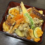 磯辺料理　さかい - 天バラちらし
