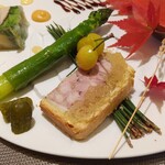 銀座 大石 - ホロホロ鶏とレバー