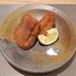 銀座 大石 - セップタケのフリット