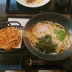 味囲楽 - ごぼ天うどん