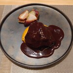 銀座 大石 - 牛ほほの赤ワイン煮