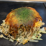 Hiroshima Teppanyaki Mampachi - 肉玉そばダブル