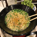 やきとりの扇屋 - 鶏そぼろ、撹拌。