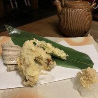 九つ井 玉川店 - 牡蠣の天ぷら