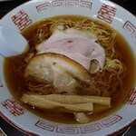 長尾中華そば - 連れの「あっさり」細麺