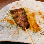 焼鳥酒場二代目おかちゃん - アスパラベーコン