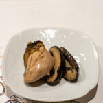 うを徳 - 2020.11 仙鳳趾牡蠣と出雲椎茸のアヒージョ
