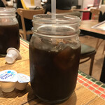 Naporiwakusu - アイスコーヒー    たっぷりで濃くて美味しい♪