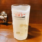 焼鳥酒場二代目おかちゃん - ハイボール　キンキンジョッキで氷もほんの少しだけ！