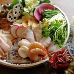 中国料理 旦 - テイクアウト　麻辣火鍋セット　5000円　麻辣スープ付