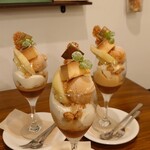 Sweets cafe&bar 2.es - プリンとミルクティーのジェラートが美味しくて♥