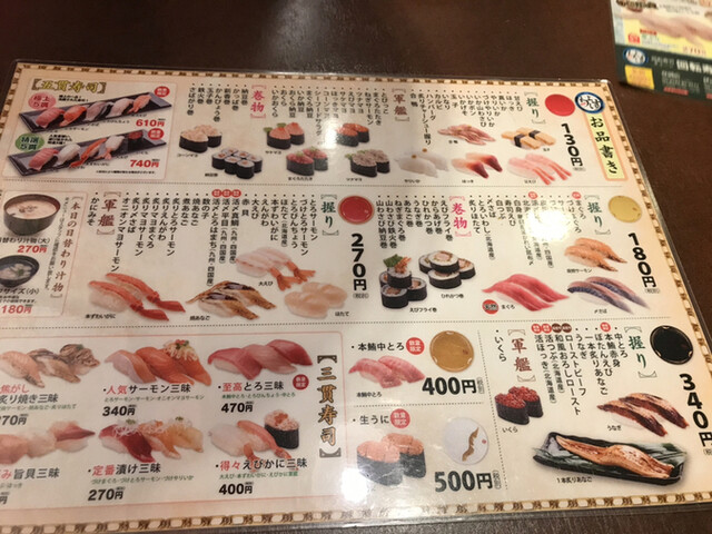 メニュー写真 ちょいす 室蘭中央店 室蘭 回転寿司 食べログ