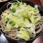 蕎麦蔵 - 三味そば サラダ