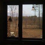 風光舎 - 店内からの岩手山