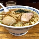 中華そば つけ麺 甲斐 - 味玉そば（大盛り）