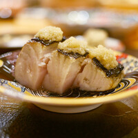 鮨よしの - 岡山県瀬戸内・さわら　しょうが載せ