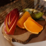 オーベルジュ・オー・ミラドー - ウェルカムフルーツ