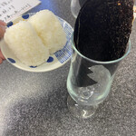 佐賀ラーメン いちげん。 - 乾海苔とおにぎり