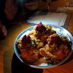 なっぱjuicy - 鶏のザクザク揚げ柴漬と生姜たれ