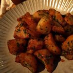 なっぱjuicy - ほくほくのジャガイモ揚げ（あおさと塩辛和え）