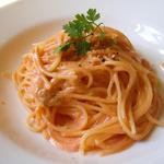 アン ファミーユ - 増毛産塩水ウニのクリームソーススパゲティ