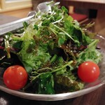 居酒屋 こういち - 下谷農園の朝採れサラダ 650円