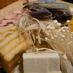 力士料理 天籟山 - ちゃんこ♪(すなかぶりコース)